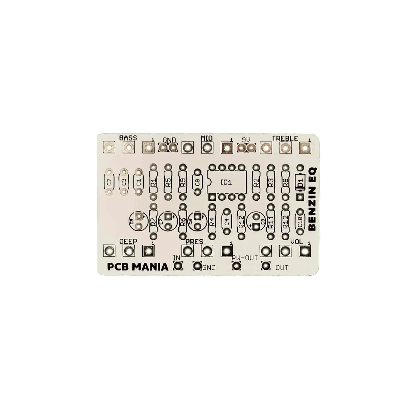 Benzin EQ - Equalizer PCB Guitar Mania
