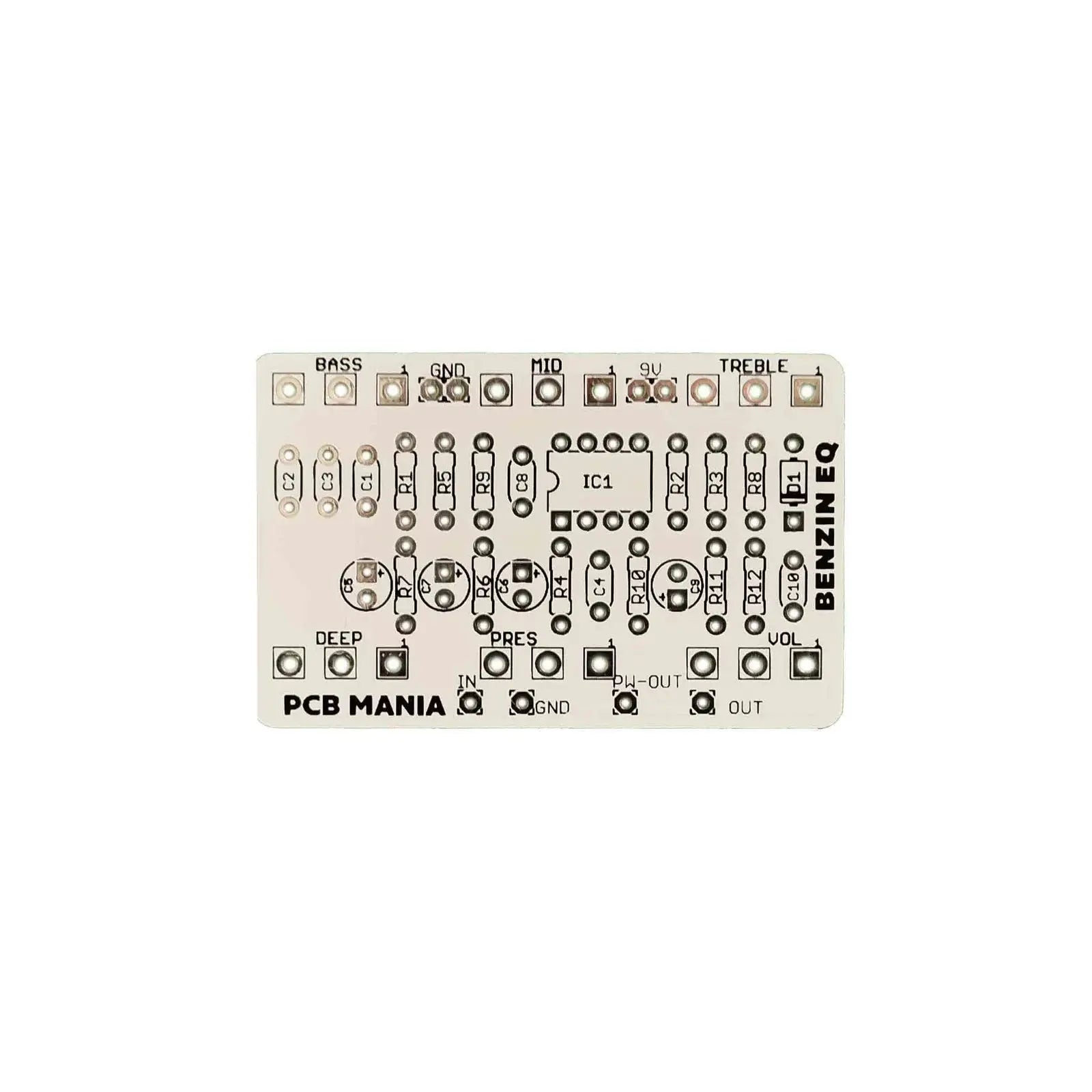Benzin EQ - Equalizer PCB Guitar Mania