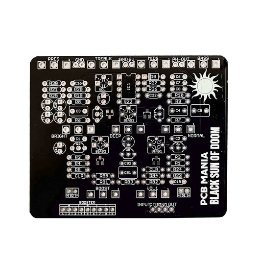 Black Sun of Doom PCB Guitar Mania