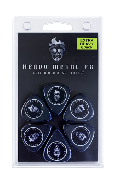 Heavy Metal FX Guitar Picks - X-Heavy (6pk)